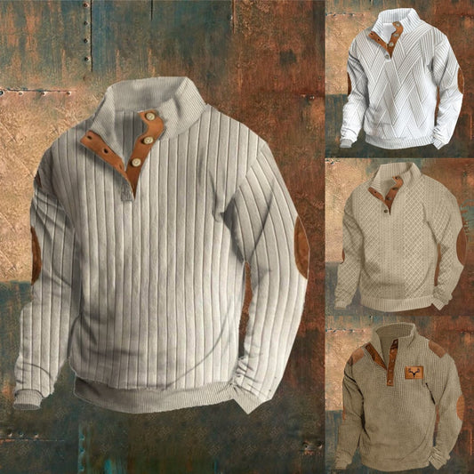 🔥🎉【S-5XL】2025 jesień nowa modna męska bluza z długim rękawem casual