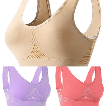 🥰【3-paket】Nov modrček z zračnostjo in kul, ki diha, primeren za velikost 【40-120KG】.