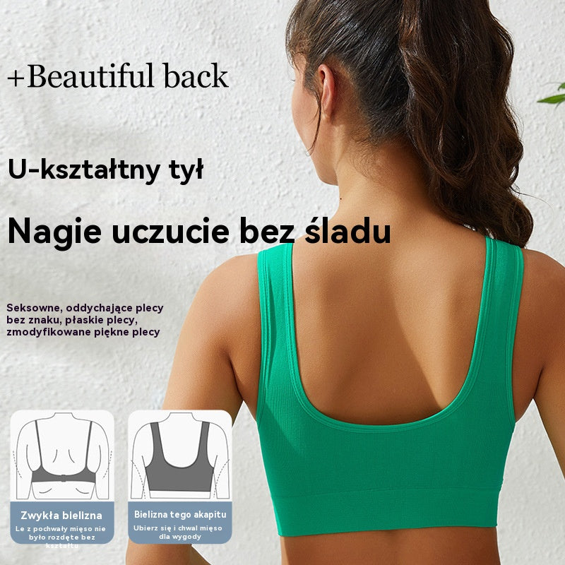 【4 sztuki】【S-5XL】Seksowny biustonosz push-up bez fiszbin i w dużym rozmiarze