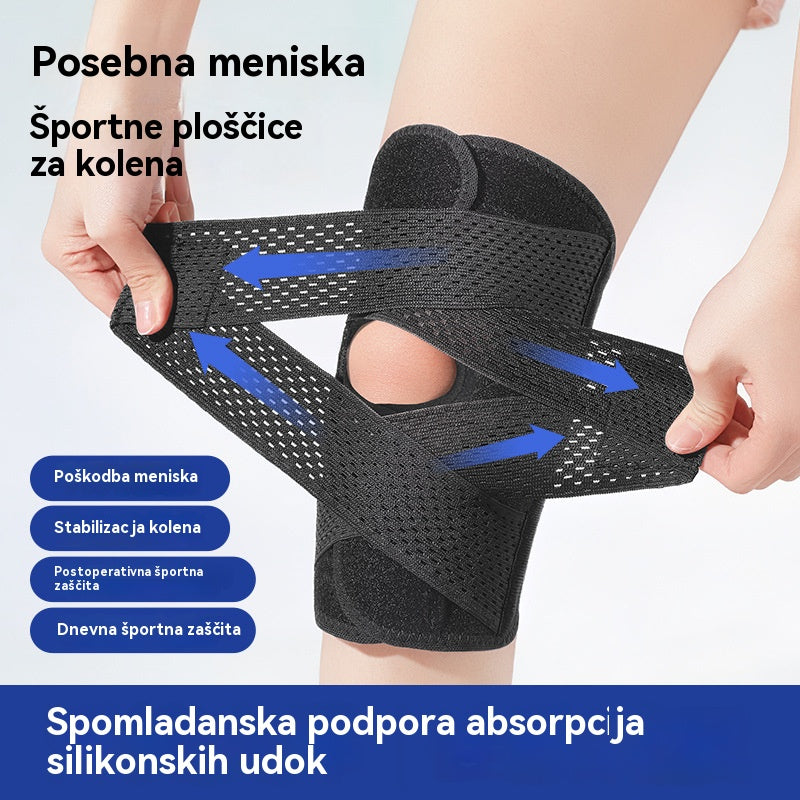 🦵【Kupite enega, dobite enega brezplačno】Dvojni vzmetni ščitniki za kolena, primerni za tek, kolesarjenje, igranje z žogo in druge športe