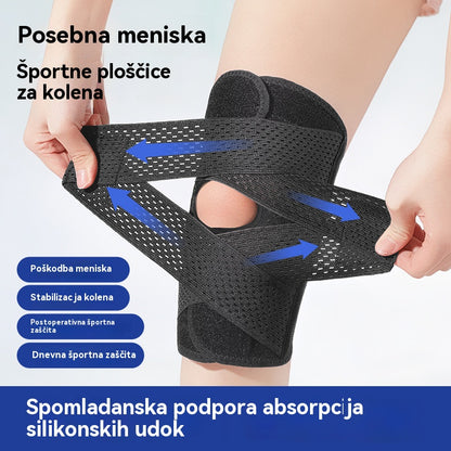 🦵【Kupite enega, dobite enega brezplačno】Dvojni vzmetni ščitniki za kolena, primerni za tek, kolesarjenje, igranje z žogo in druge športe