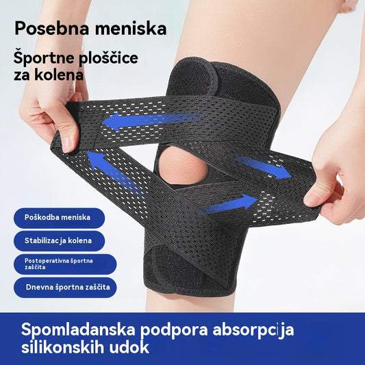 🦵【Kupite enega, dobite enega brezplačno】Dvojni vzmetni ščitniki za kolena, primerni za tek, kolesarjenje, igranje z žogo in druge športe