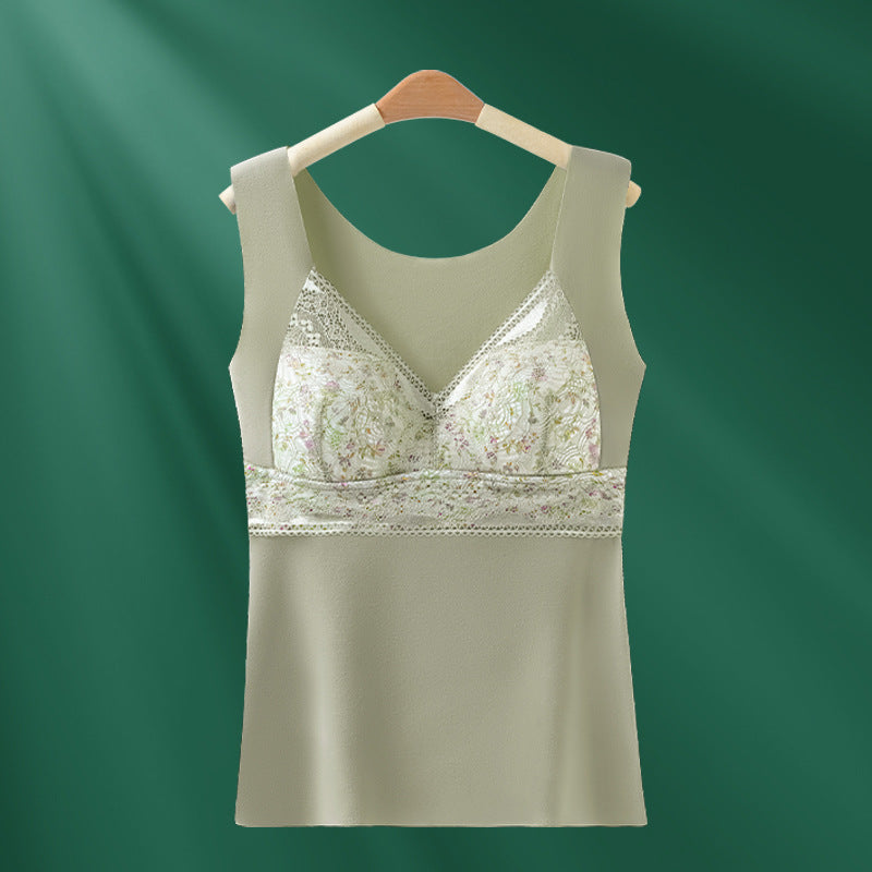 🔥【2 kosa】❤️【40-100 kg】Jesensko/zimski čipkasti modrček z gosjim perjem, čudovit dizajn hrbta, push-up prsi✅