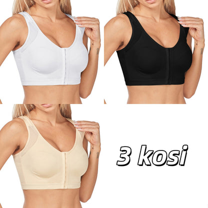 【Kupite 1, dobite 2 gratis】🥰(3 kosi)👙【40-120 kg】Modrček s popolno pokritostjo in podporo