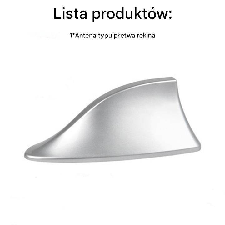 🚗🚗【Kup 1, otrzymaj 1 gratis】 Antena samochodowa w kształcie płetwy rekina z dekoracją, uniwersalna antena do sygnału radiowego