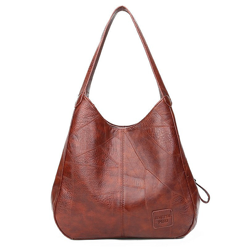 💖👜💖Miękka skórzana torba na ramię, nowy styl, duża pojemność, odpowiednia