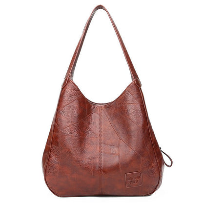 💖👜💖Miękka skórzana torba na ramię, nowy styl, duża pojemność, odpowiednia