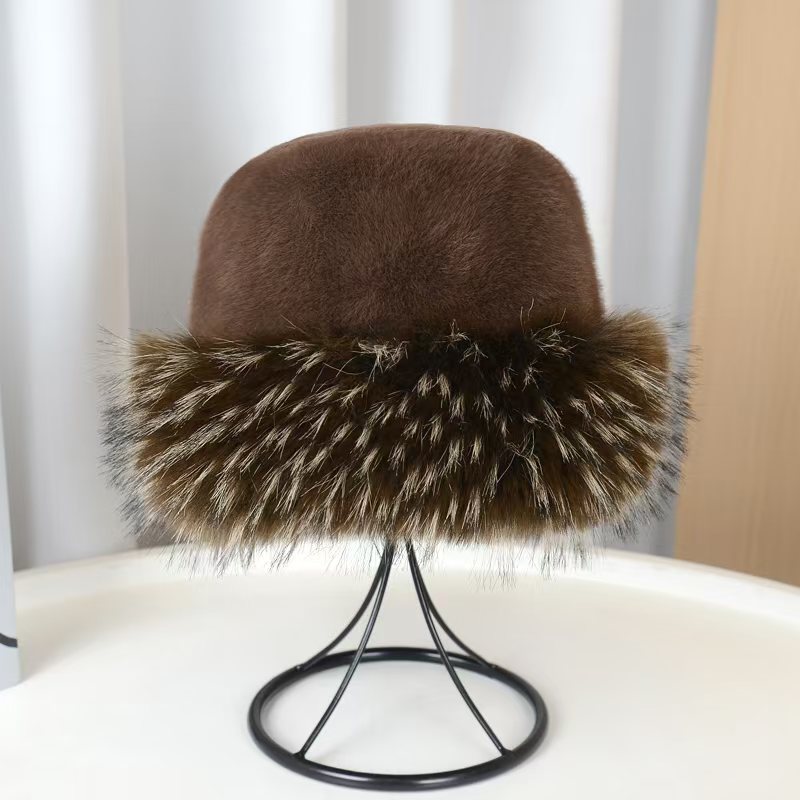 🔥2025 Jesień/Zima Nowa Elegancka Gruba Ciepła Czapka