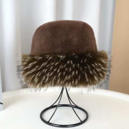 🔥2025 Jesień/Zima Nowa Elegancka Gruba Ciepła Czapka