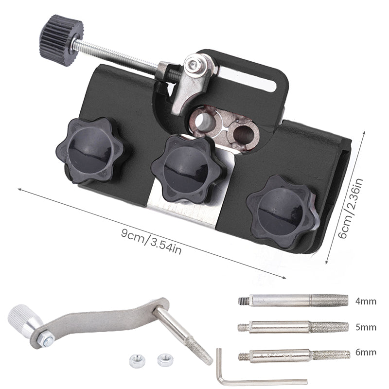 🧰Szlifierka do łańcuchów pił łańcuchowych, ręczna obrotowa szlifierka do łańcuchów pił łańcuchowych