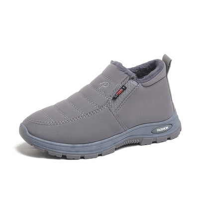 🔥【Poseben 50% popust】【35-48】Unisex zimski škornji s plišasto podlogo - topli, udobni in nedrseči za hladno vreme.