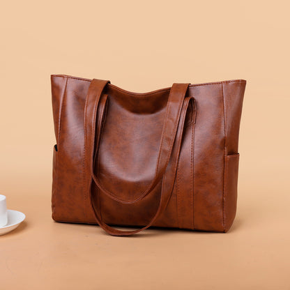 👜 Nuevo bolso de hombro de piel suave para mujer ✅