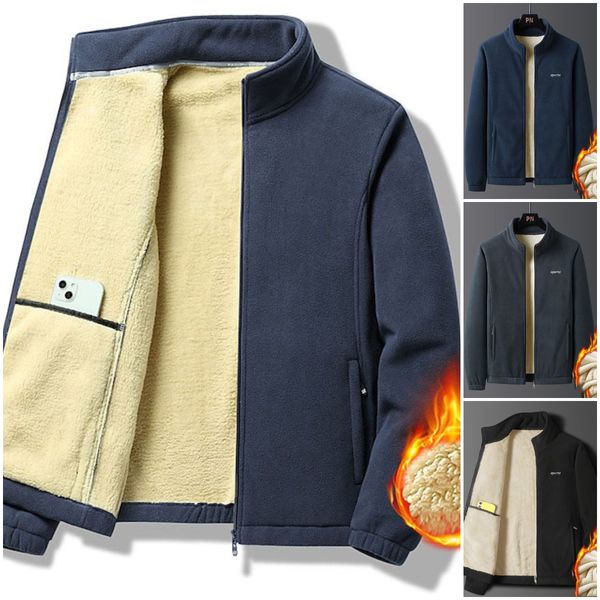 ✨⛄【M-5XL】 2025, nowa, wysokiej jakości, modna, ocieplana męska kurtka z pluszowego aksamitu