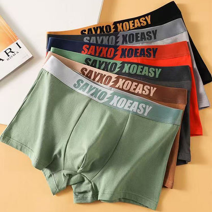 🔥【Kup 6, odbierz 6 gratis】🩲【L-5XL】100% bawełna 7A Antybakteryjne, oddychające, wygodne męskie bokserki