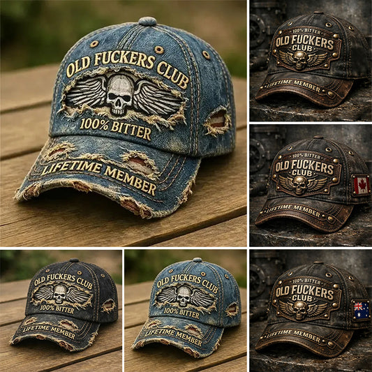 ❤️50% popust🧢Klub starejših fantov – retro baseball kapa