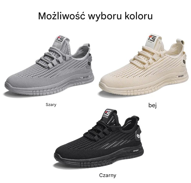 ⏰💥 Sezonowa promocja【39-44】2026 oddychające, antypoślizgowe tenisówki z siateczki