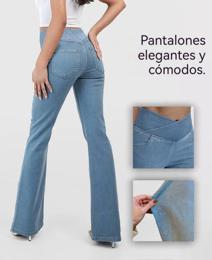 ✨👖【XS-4XL】2026 nuevos vaqueros de cintura alta para mujer de alta calidad