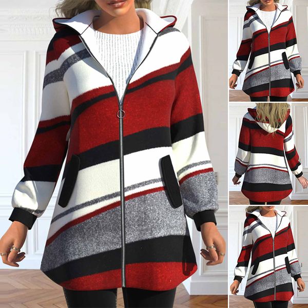 【Prodaja】Zimska vroča razprodaja, nova ženska jakna s kapuco, debelejša topla