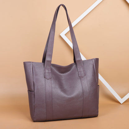👜 Nuevo bolso de hombro de piel suave para mujer ✅