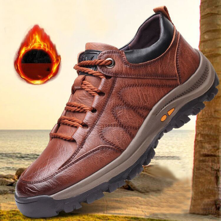 😎👍【39-48】 Otoño/Invierno 2025. Nuevas zapatillas de senderismo de moda para hombre, zapatillas deportivas casuales