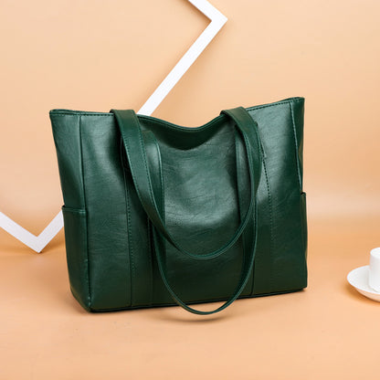 👜 Nuevo bolso de hombro de piel suave para mujer ✅