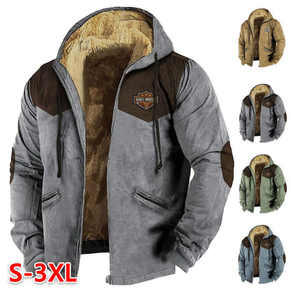 🔥💥【M-5XL】Sudadera con Capucha para Hombre 2025 – Moda de Otoño e Invierno, Refuerzo, Cálida y Cómoda para el Frío