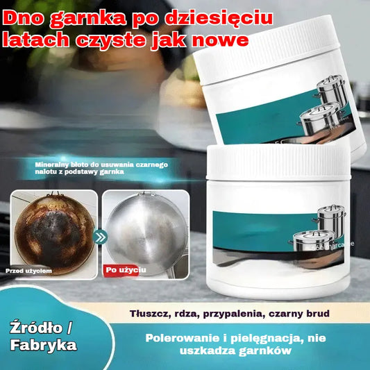 🔥Kup jeden, drugi gratis🔥 Silny środek czyszczący usuwa czarne zabrudzenia z dna garnków
