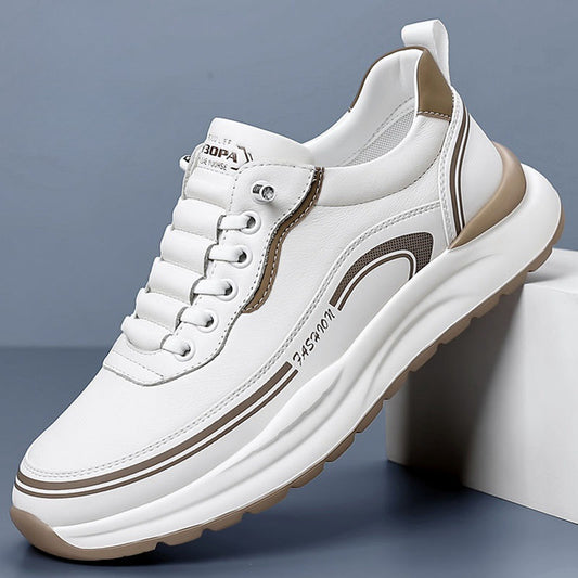 【39-45】Na vodo in umazanijo odporni usnjeni športni čevlji z mehkimi podplati za maksimalno udobje