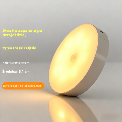 🏡💡Inteligentne światło LED wykrywające ruchy ciała człowieka, łatwe do ładowania i praktyczne