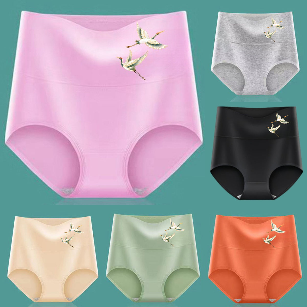 💖Ostatni dzień zniżki 50% - 【Kup 3, a 3 dostaniesz gratis】Wysoki stan, podnoszący pośladki, wykonany z wysokiej jakości bawełny✨️ (45-105 kg)