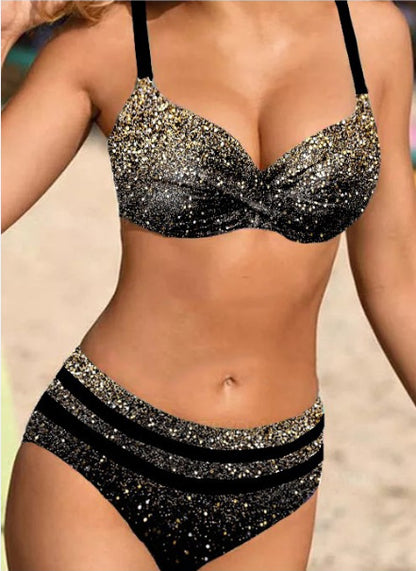 👙🏊‍♀️【S-5XL】2026 lato nowy styl damski drukowany kostium kąpielowy seksowne bikini, must-have na wakacje na plaży