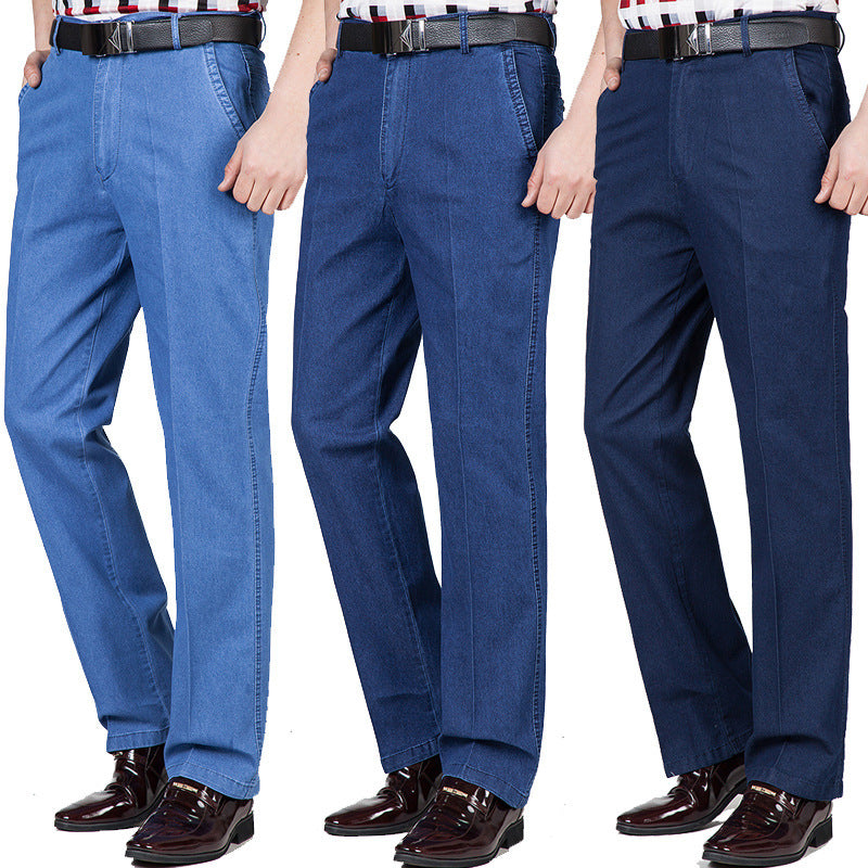 👖👖 Klasyczne Jeansy - Styl i Klasa，Wygodne Jeansy z Elastanem，Solidne Jeansy na Lata，Jeansy plus size z wysokim stanem
