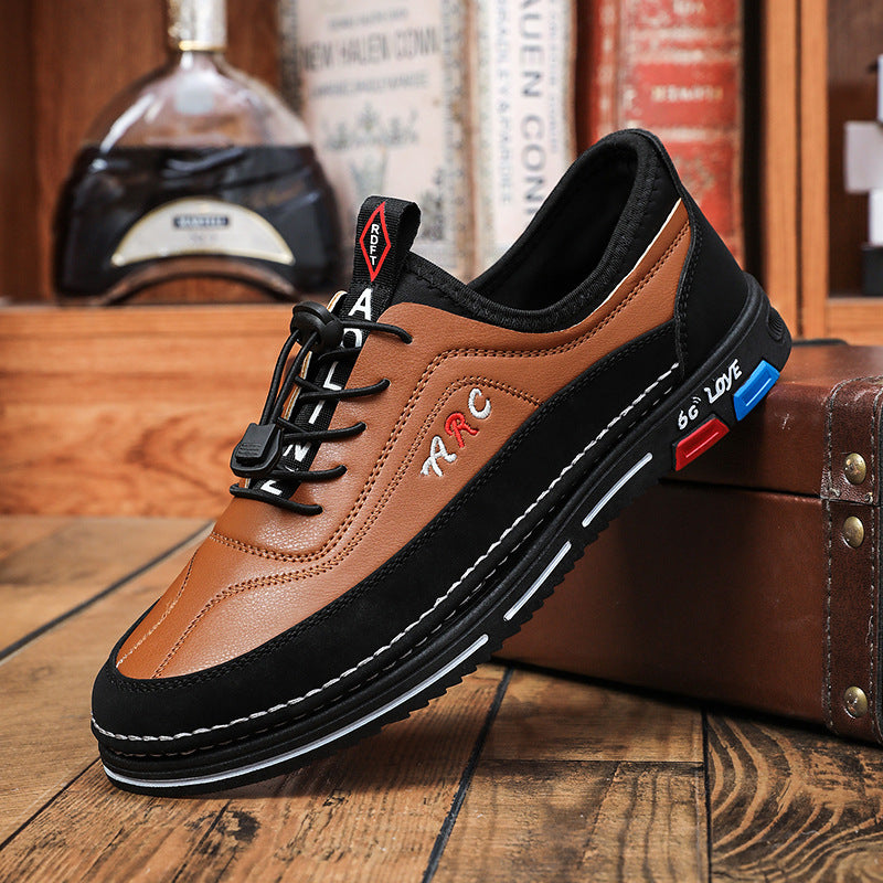 💯🔥🔥[39-48]Moški poslovni vodoodporni in na madeže odporni usnjeni poslovni čevlji z mehkim podplatom, udobni za nošenje.