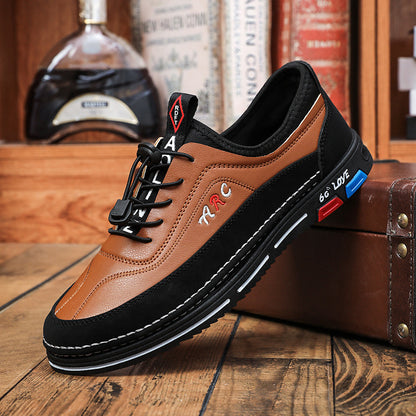 💯🔥🔥[39-48]Moški poslovni vodoodporni in na madeže odporni usnjeni poslovni čevlji z mehkim podplatom, udobni za nošenje.