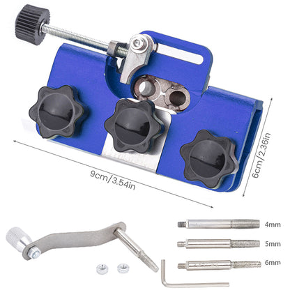 🧰Szlifierka do łańcuchów pił łańcuchowych, ręczna obrotowa szlifierka do łańcuchów pił łańcuchowych