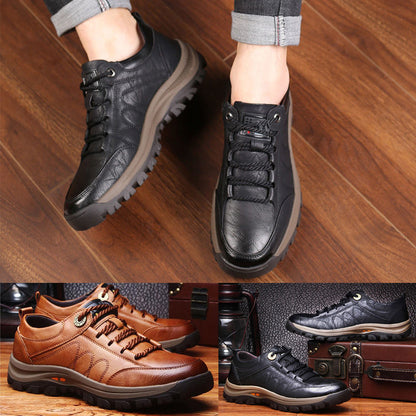 😎👍【39-48】 Otoño/Invierno 2025. Nuevas zapatillas de senderismo de moda para hombre, zapatillas deportivas casuales