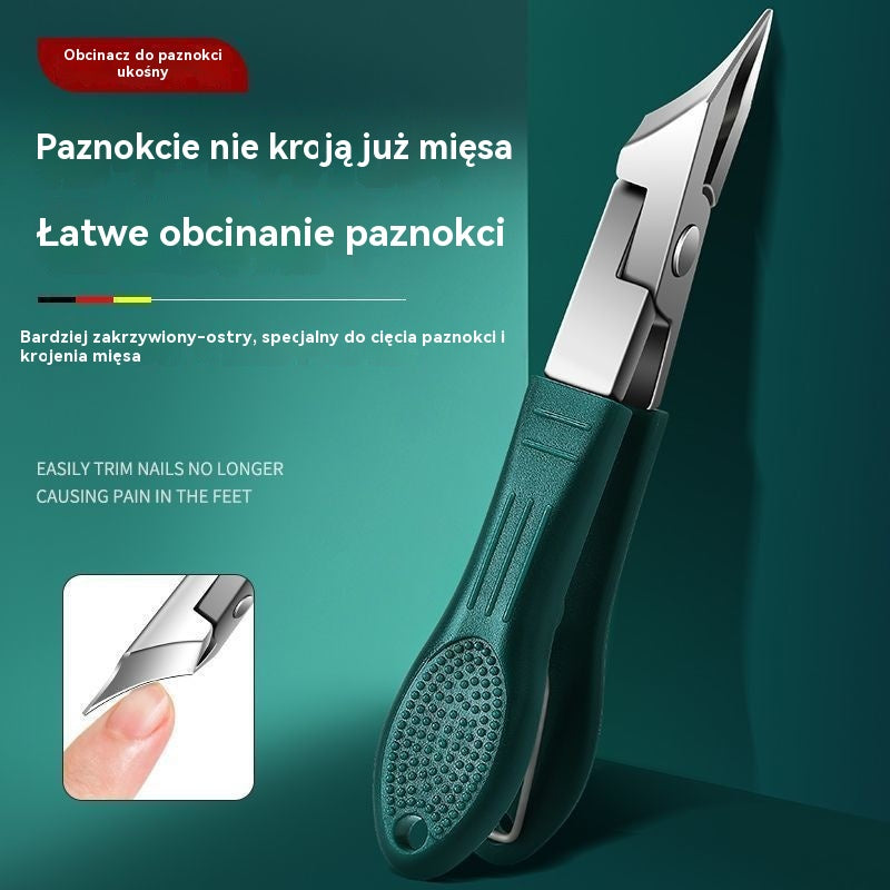 🔥【Kup 1, otrzymaj 1 gratis】【Zestaw 6-częściowy】✂️💅Zupełnie nowe, ultracienkie, kątowe obcinaczki do paznokci, niezbędne do domowego manicure【1 zestawy za 45.5 zł】