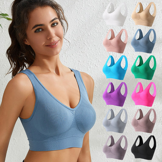 【4 sztuki】【S-5XL】Seksowny biustonosz push-up bez fiszbin i w dużym rozmiarze