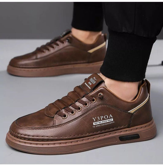 【39-44】2024, zračni mehki podplati, usnjeni čevlji za prosti čas