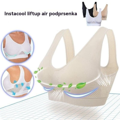 😍【Balenie 3 kusov】Bezšvová podprsenka pre plné veľkosti ❤️ Priedušná a chladivá 【40-120KG】