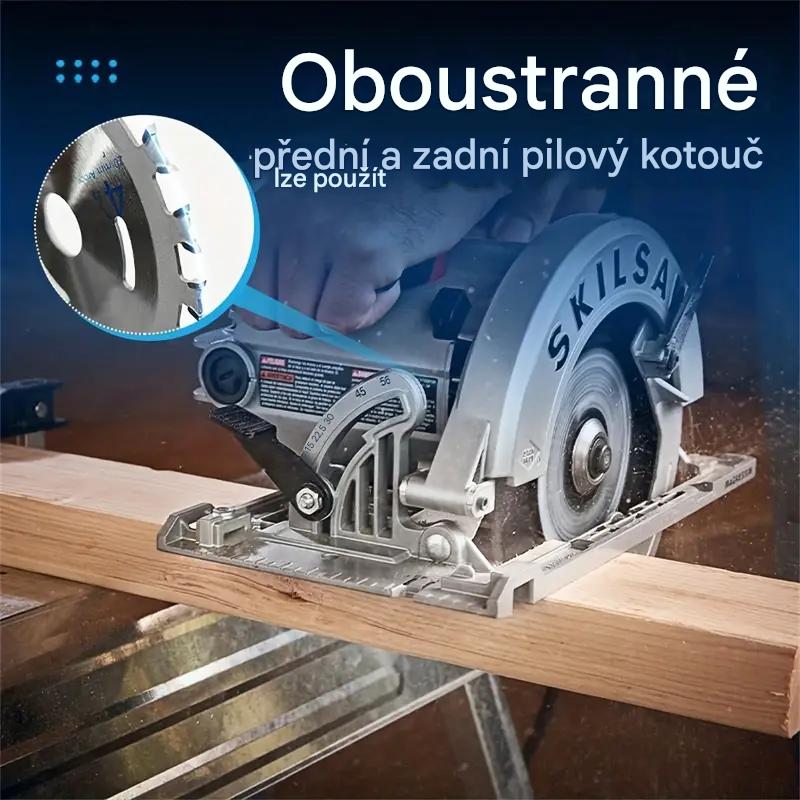 【2 kosa】Dvostranski žagin list za obdelavo lesa iz zlitine