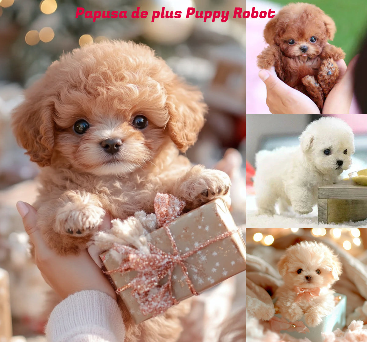 🐶Akció - 🔥Plüss kutyus Puppy My Robot