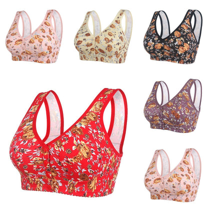 【Kupite 1, dobite 1 brezplačno】 Brezšivni nedrček s potiskom velike velikosti