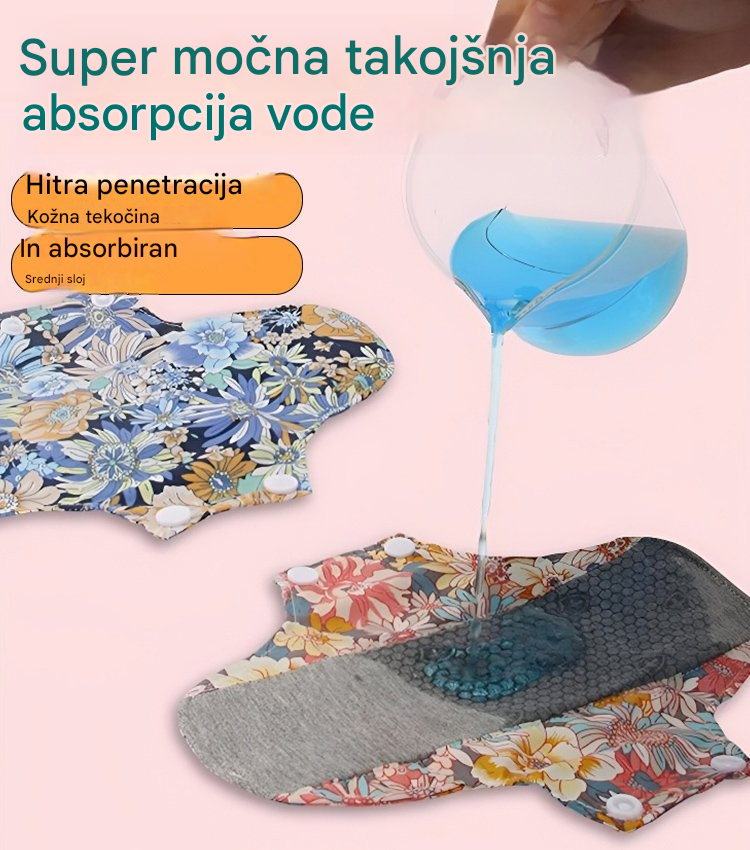 🔥🌈【Plačilo ob dostavi】【Paket 5】Pralni antibakterijski grafitni vložki za preprečevanje stranskih puščanj