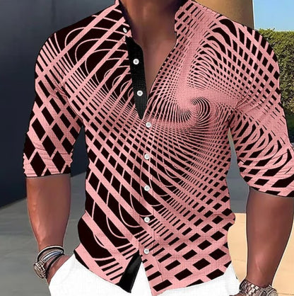 💥💥【Promocja ograniczona czasowo】👔【S-6XL】Męska bawełniana koszula z nadrukiem