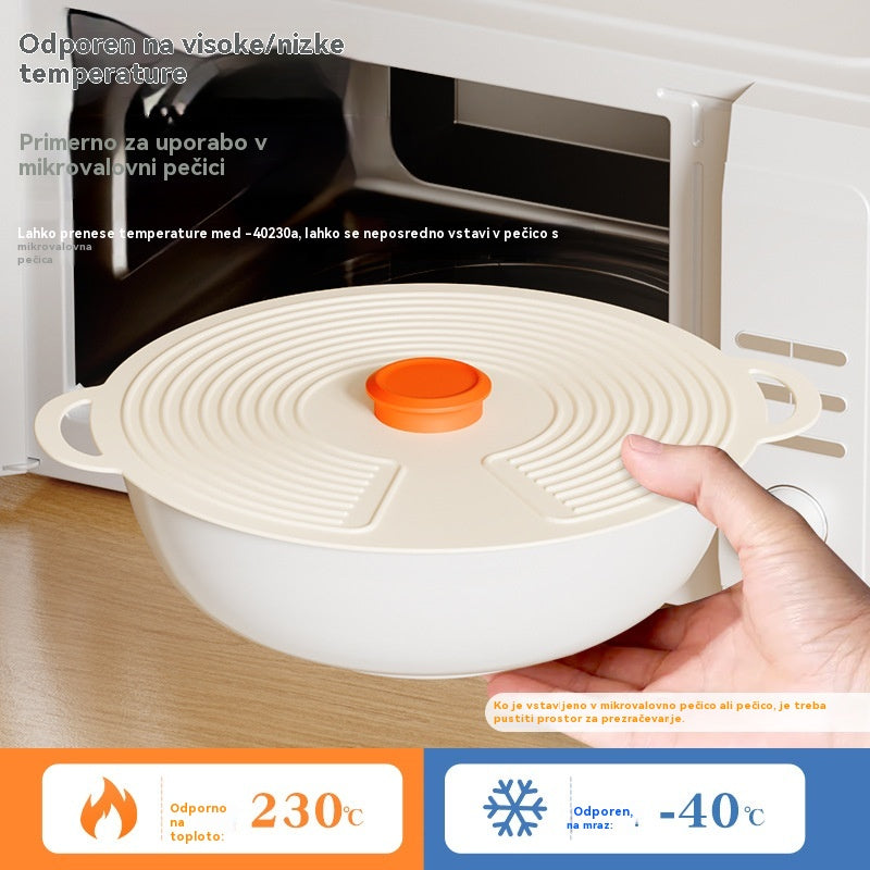 🔥【Zadnji dan 50 % popusta】Pokrovi iz živilsko kakovostnega silikona, ki ohranjajo svežino