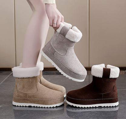 🔥【Tallas 35-41】Botas de nieve cálidas para el invierno de 2025, con suelas gruesas, cómodas, antideslizantes y resistentes al desgaste que no frotarán tus pies.