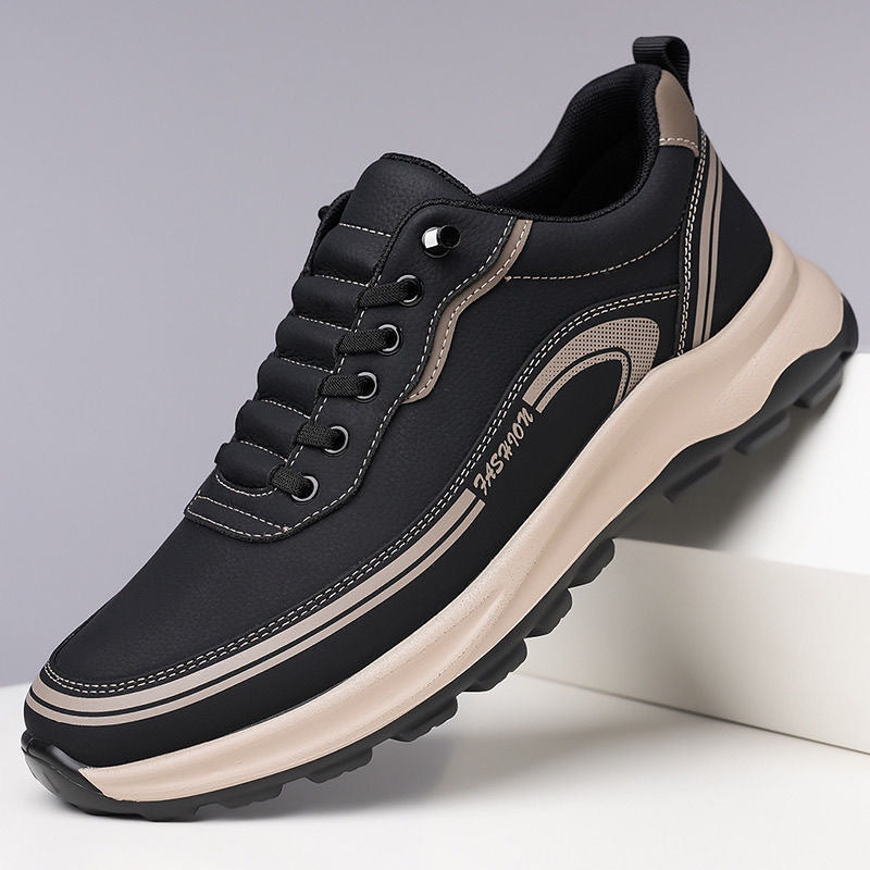 【39-45】Na vodo in umazanijo odporni usnjeni športni čevlji z mehkimi podplati za maksimalno udobje