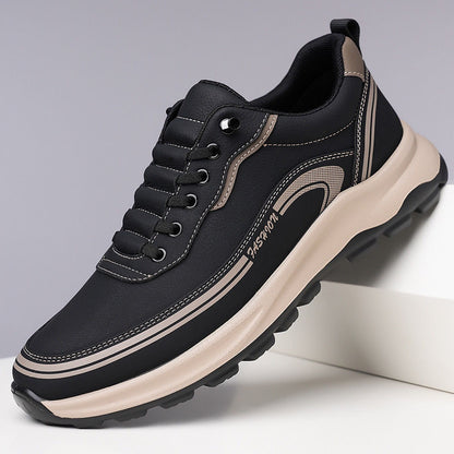 【39-45】Na vodo in umazanijo odporni usnjeni športni čevlji z mehkimi podplati za maksimalno udobje