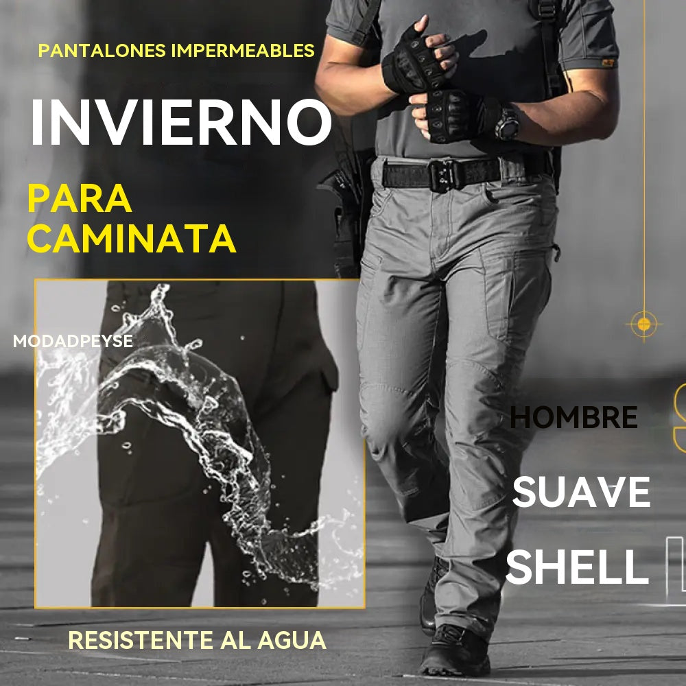 ⌛ ÚLTIMO DÍA DE REBAJAS – ¡50% DE DESCUENTO!🔥 Pantalones tácticos militares para hombre con diseño a prueba de viento y aislamiento térmico